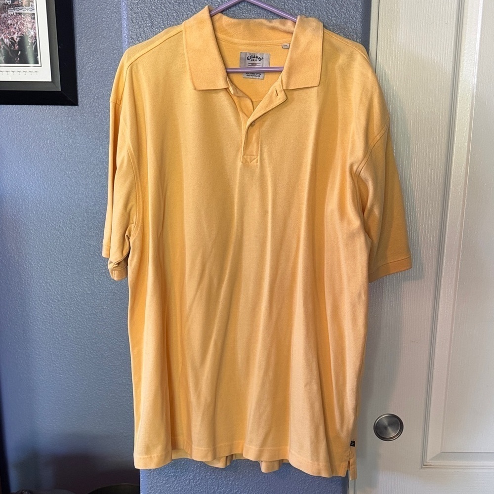Callaway Men's Polo in Vibrant Yellow